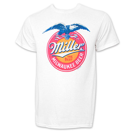 Miller Brewing Company Eagle Logo Milwaukee Beer T-Shirt