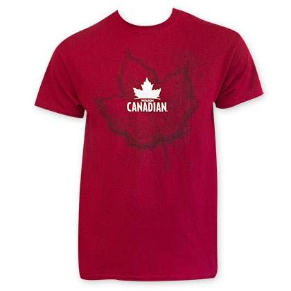 Molson Canadian Red Leaf Logo T-Shirt