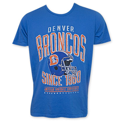 Junk Food Retro NFL Denver Broncos Men's Tee Shirt