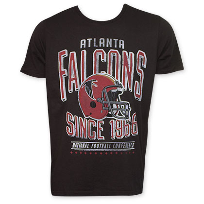Junk Food Black Atlanta Falcons 1966 NFL T-Shirt
