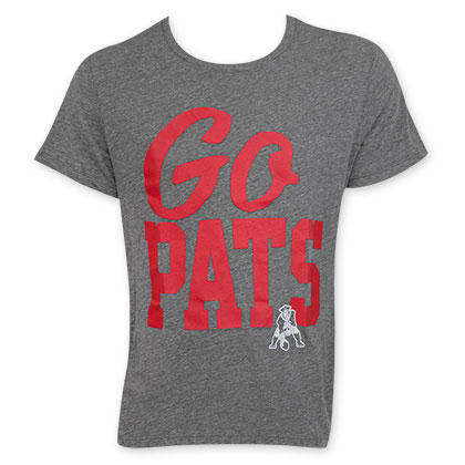 Junk Food NFL Go Pats Men's New England Patriots Tee Shirt