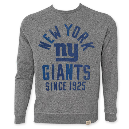 NFL New York Giants Men's Since 1925 Junk Food Crewneck Sweatshirt