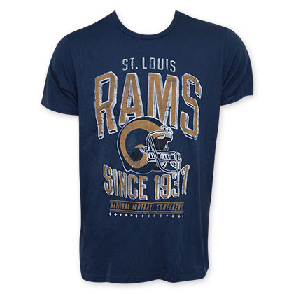 Junk Food Navy Blue St. Louis Rams 1961 NFL T-Shirt
