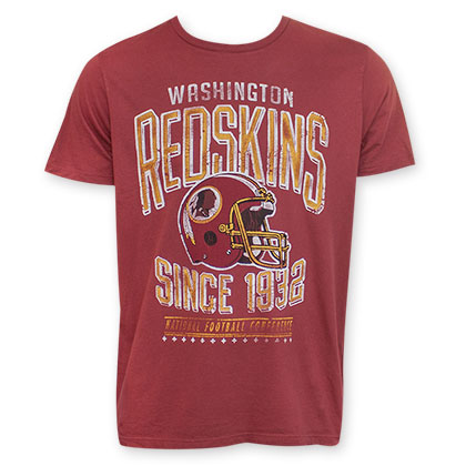 Junk Food Burgundy Washington Redskins 1932 NFL T-Shirt