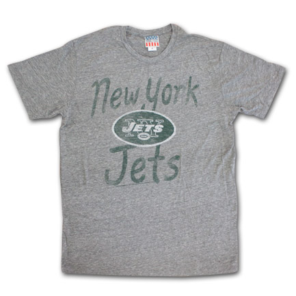 New York Jets Fan T-Shirt Grey