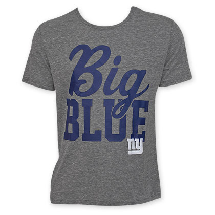 Junk Food NFL Big Blue New York Giants Men's Tee Shirt