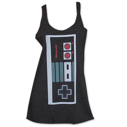 Nintendo NES Controller Women's Geek Tank Top Shirt