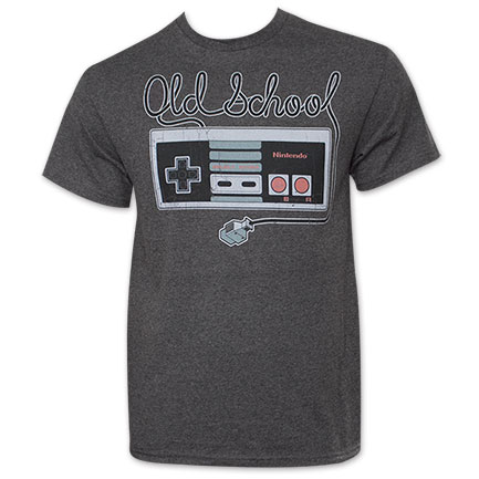 Nintendo Men's Old School Controller Tee Shirt
