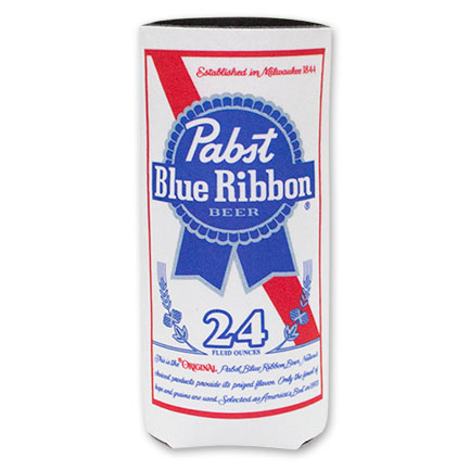 Pabst Blue Ribbon 24 Ounce Beer Can Cooler