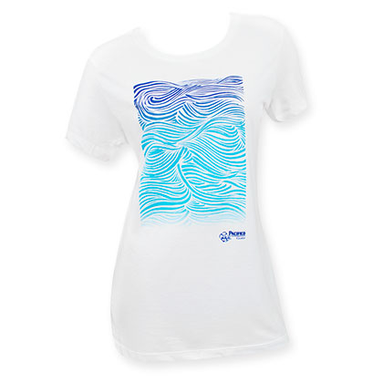 Pacifico White Waves Women's T-Shirt