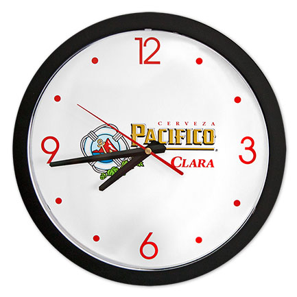 Pacifico Clara White Clock