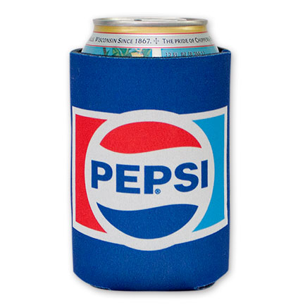 Pepsi Cola Blue Can Koozie