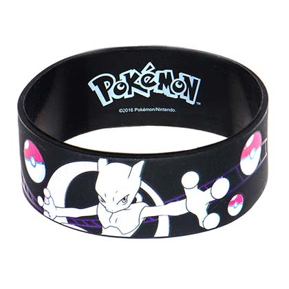 Pokemon Mewtwo Rubber Bracelet