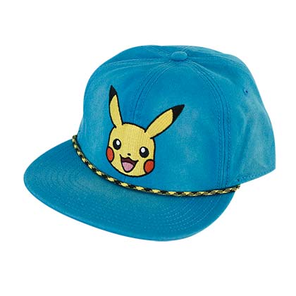 Pokemon Pikachu Washed Snapback Hat