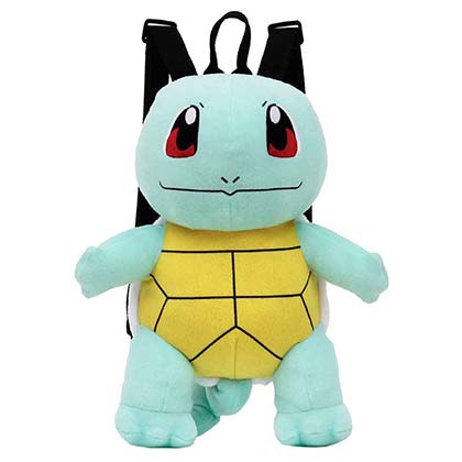 Pokemon Squirtle Plush Backpack