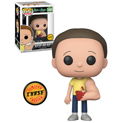 Rick And Morty Limited Edition Chase Funko Pop Sentient Arm Figure