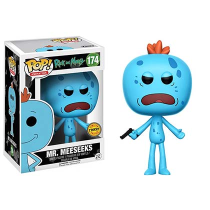 Funko Rick And Morty Limited Chase Edition Mr. Meeseeks Vinyl Action Figure