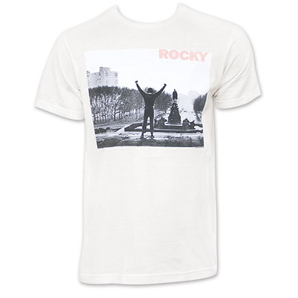 Rocky Movie Sylvester Stallone Stairs Retro T-Shirt