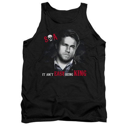 Sons Of Anarchy Being King Black Tank Top