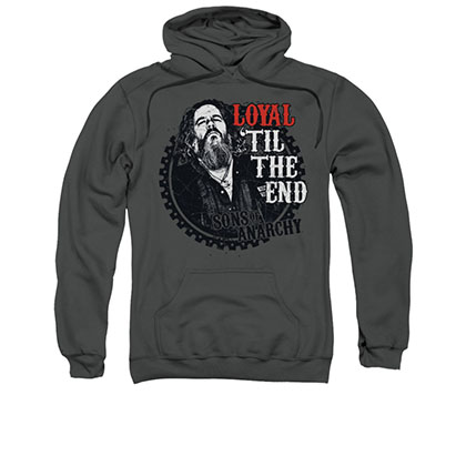 Sons Of Anarchy Loyal Gray Pullover Hoodie