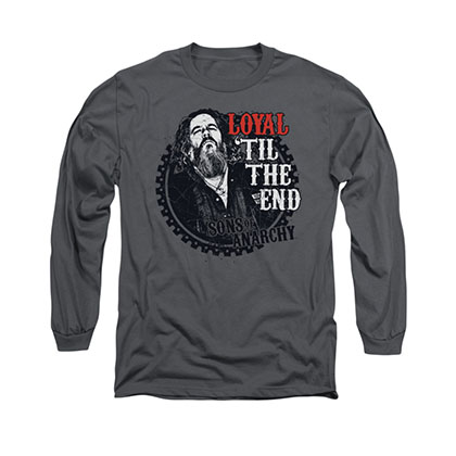 Sons Of Anarchy Loyal Gray Long Sleeve T-Shirt