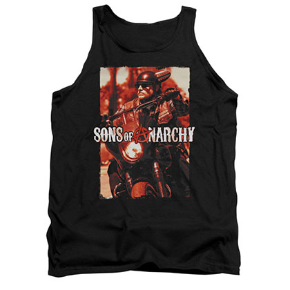 Sons Of Anarchy Code Red Black Tank Top