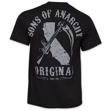 Sons Of Anarchy California Original Logo T-Shirt