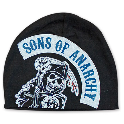 Sons Of Anarchy Motorcycle Club Patch Beanie