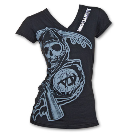Sons of Anarchy Cover-up Women's Shirt Black