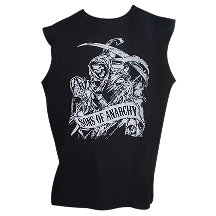 Black Sons of Anarchy Crystal Ball Reaper Tank