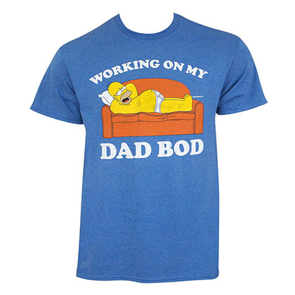The Simpsons Dad Bod Tee Shirt