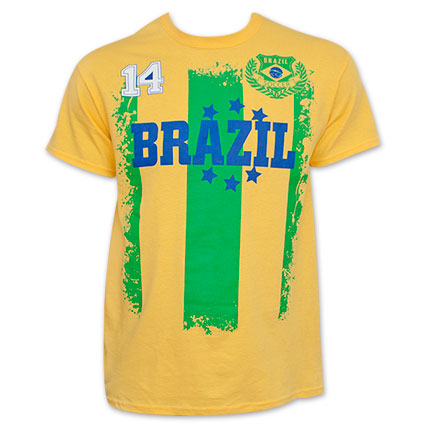 Brazil Soccer Team World Cup Jersey Shirt