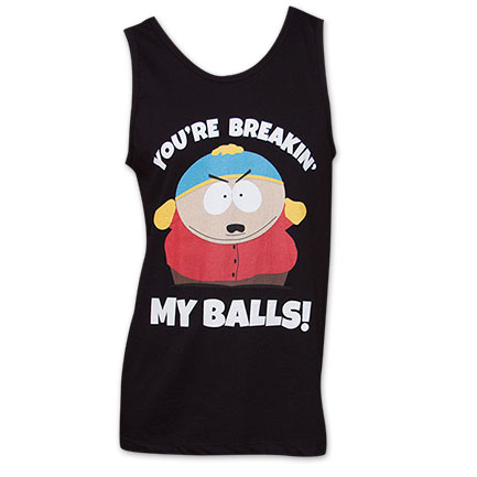 South Park Cartman You're Breaking My Balls Tank Top Shirt