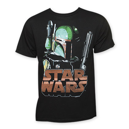 Star Wars Men's Boba Fett Bountiful Tee Shirt