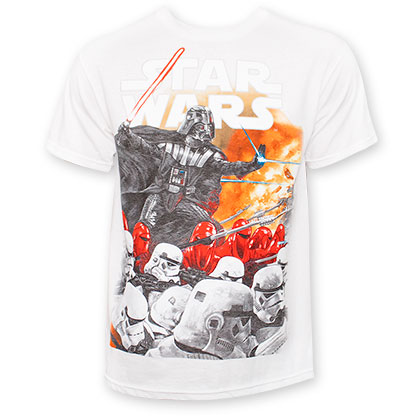 Star Wars Men's Darth Vader Army Tee Shirt