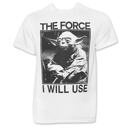 Star Wars Men's The Force I Will Use Tee Shirt