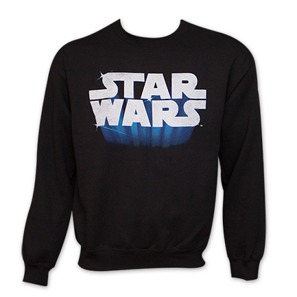 Star Wars Logo Crew Neck Sweat Shirt