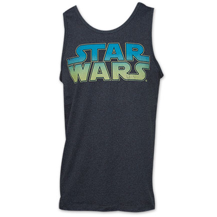 Star Wars Logo Retro Mens Tank Top Shirt