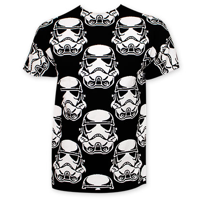 Star Wars Stormtrooper Men's Glow In The Dark T-Shirt