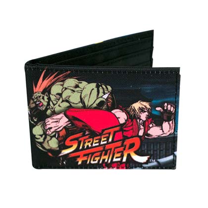 Street Fighter Sublimated Bi-Fold Wallet