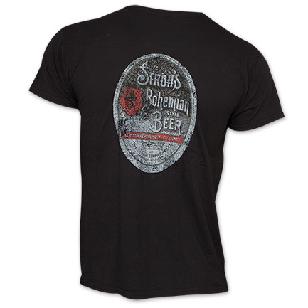 Stroh's Bohemian Style Beer Official Retro Brand Vintage T-Shirt