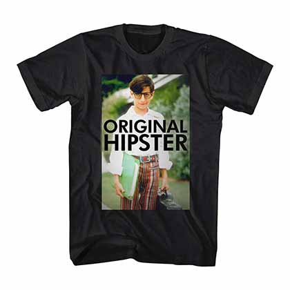 The Wonder Years Original Hipster Black T-Shirt
