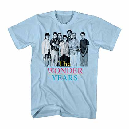 The Wonder Years Simple Cast Blue T-Shirt