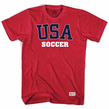 USA Soccer Fifa Red T-Shirt
