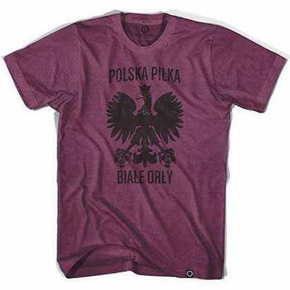 Poland Polska Pilka Soccer Red T-Shirt