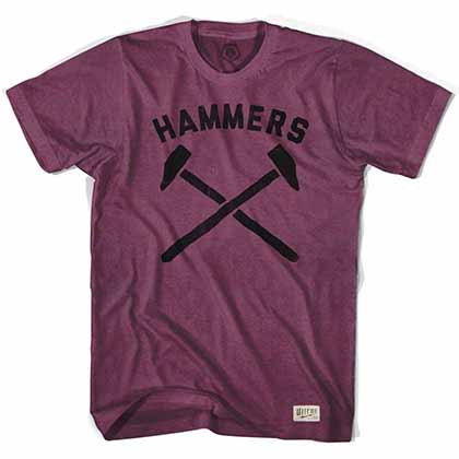 West Ham Hammers Soccer Red T-Shirt