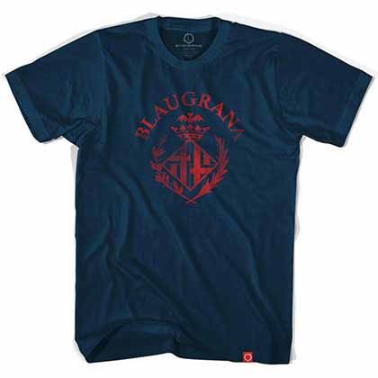 Barcelona Blaugrana Soccer Blue T-Shirt
