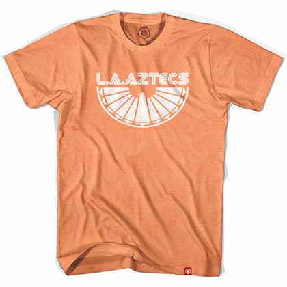 Los Angeles Aztecs Soccer Orange T-Shirt