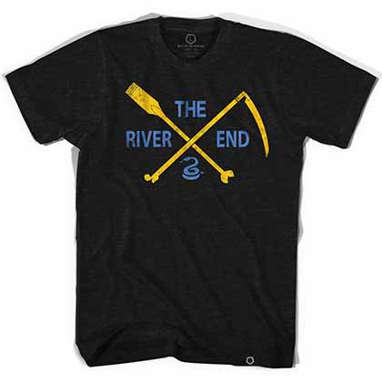 Philadelphia The River End Soccer Black T-Shirt