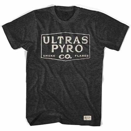 Ultras Pyro Company Soccer Black T-Shirt